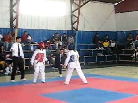 taekwondo infantil - combate -katherine mansilla m...