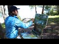 Plein Air Painting: Lake McDonald to Flathead Lake