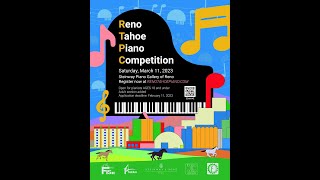 Reno Tahoe Piano Competition 2023 - Division B