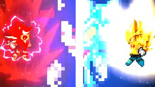 Shadic vs Solaire | Sonic Sprite Animation