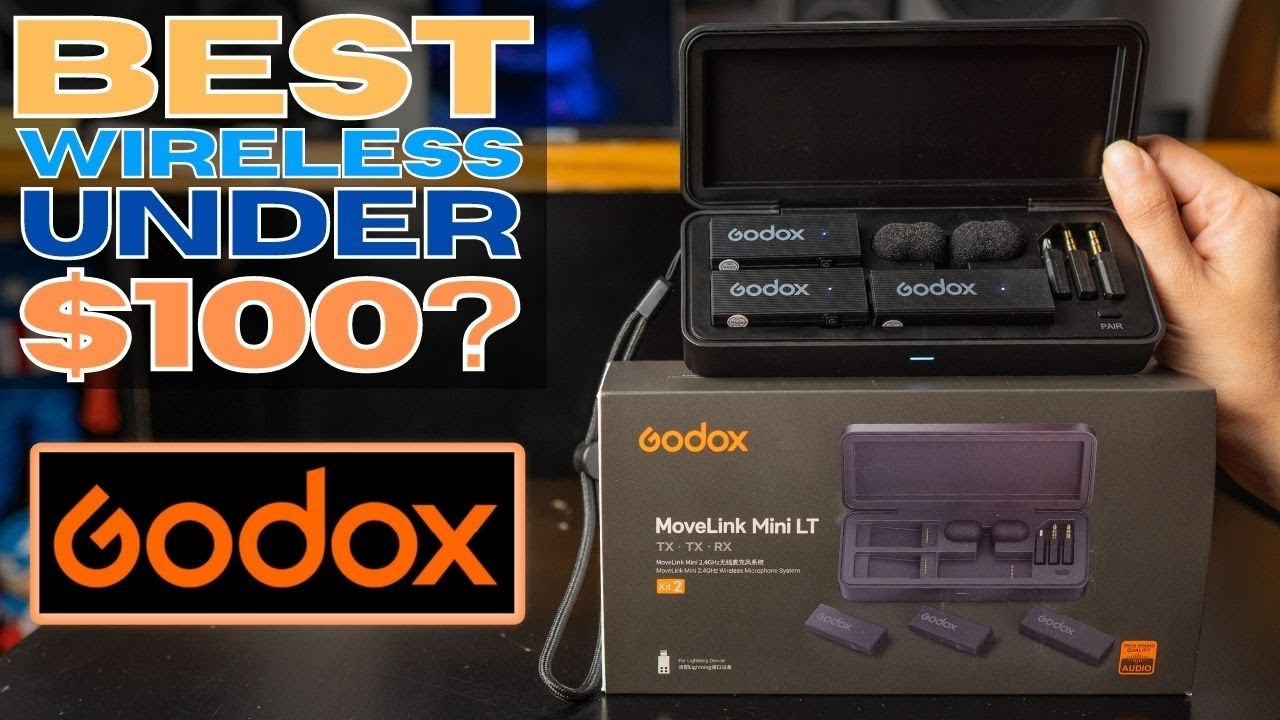 Godox MoveLink Mini LT Choc Mic Wireless Microphone Review - YouTube