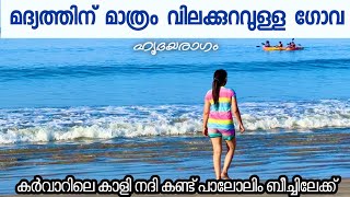 മദ്യത്തിന് മാത്രം വിലക്കുറവുള്ള ഗോവ 🍺 Palolem Beach Goa & Kali River View Karwar