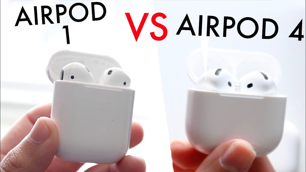 AirPod 4 Vs AirPod 1! (Comparison) (Review) - YouTube