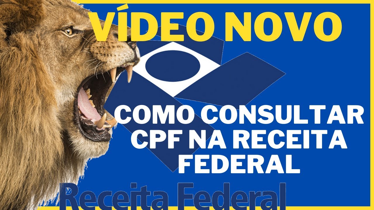 Como consultar cpf na receita federal ATUALIZADO