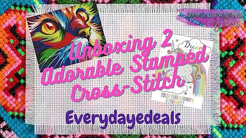 Setting up Rhinestone Stitch Diamond Painting Canvas, and Mesh Ruler  Comparisons 