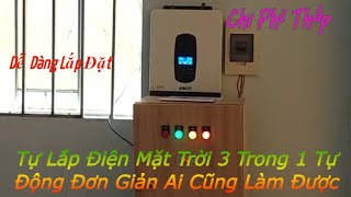 Báo Giá Hệ Thống Điện Năng Lượng Mặt Trời Gia Đình Với Biến Tần Hybrid 3kw