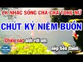 Karaoke Liên Khúc Tone Nữ - Chút Kỷ Niệm Buồn - Những Đêm Lạnh Giá