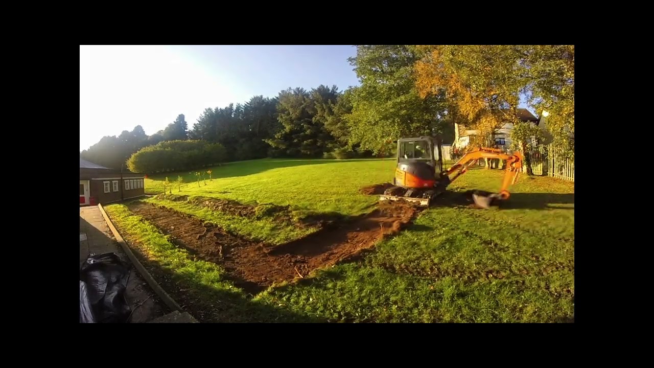 Digging the pathway - YouTube