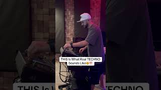 THIS Is What Real Techno Sounds Like No fake drops ‼️🤯 #techno
