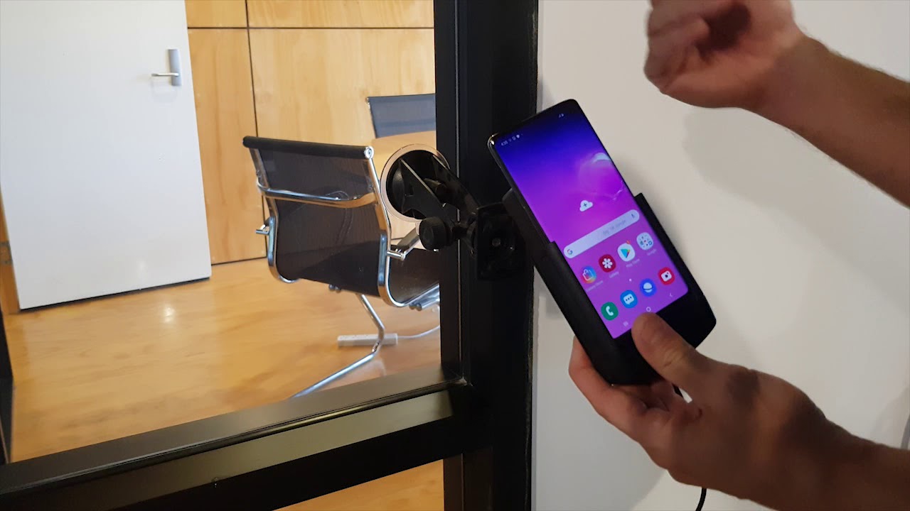 Extendable Long Reach Mount Deluxe Holder for Samsung Galaxy S10 (sku 44256)