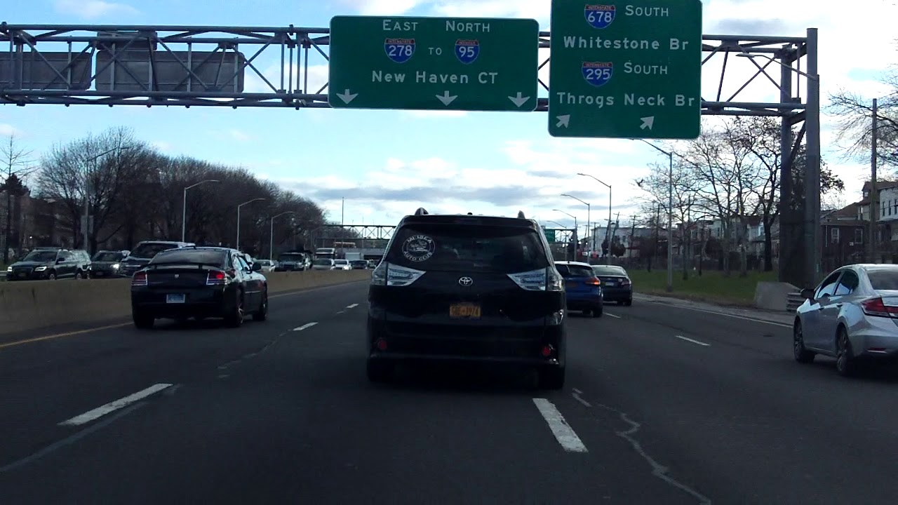 Bruckner Expressway (Interstate 278 Exits 51 to 54) eastbound YouTube