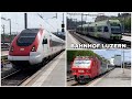 Züge beim Bahnhof Luzern | Trains at Lucerne station (2019)