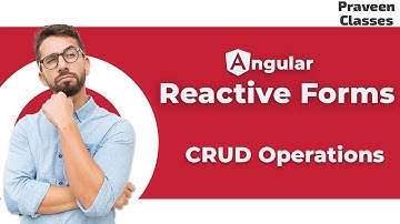 Angular Reactive Forms: CRUD operations!