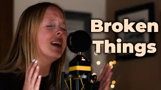 Broken Things - Earth Tones Original