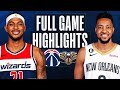 Game Recap Wizards 113 Pelicans 103