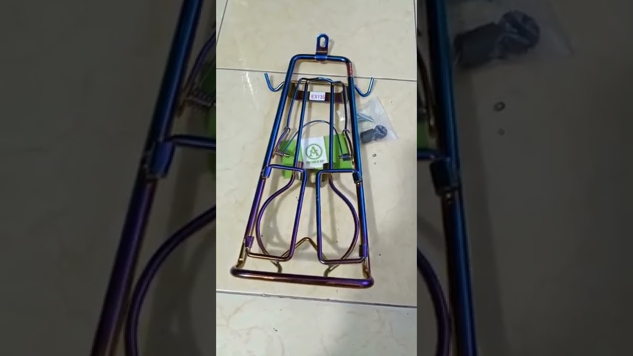 Baga giữa xe Exciter 135 10 ly màu titan |... - youtube