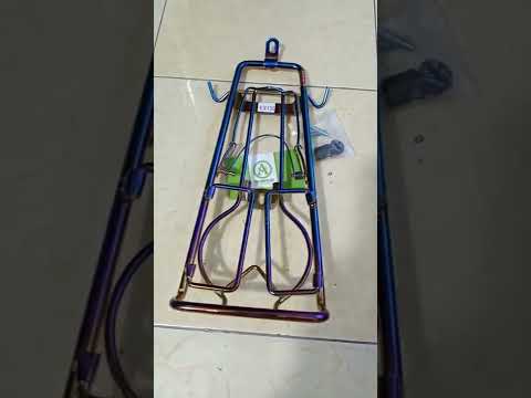 Video Baga giữa xe Exciter 135 10 ly màu titan |... - youtube