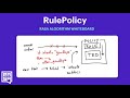 Rasa Algorithm Whiteboard - RulePolicy