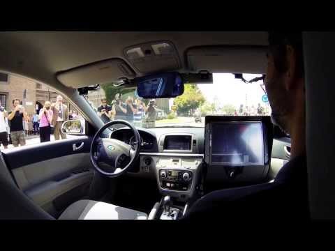 PROUD2013 Driverless Car Test - Highlight