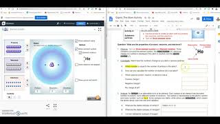 The Atom Activity Gizmo Assignment Youtube