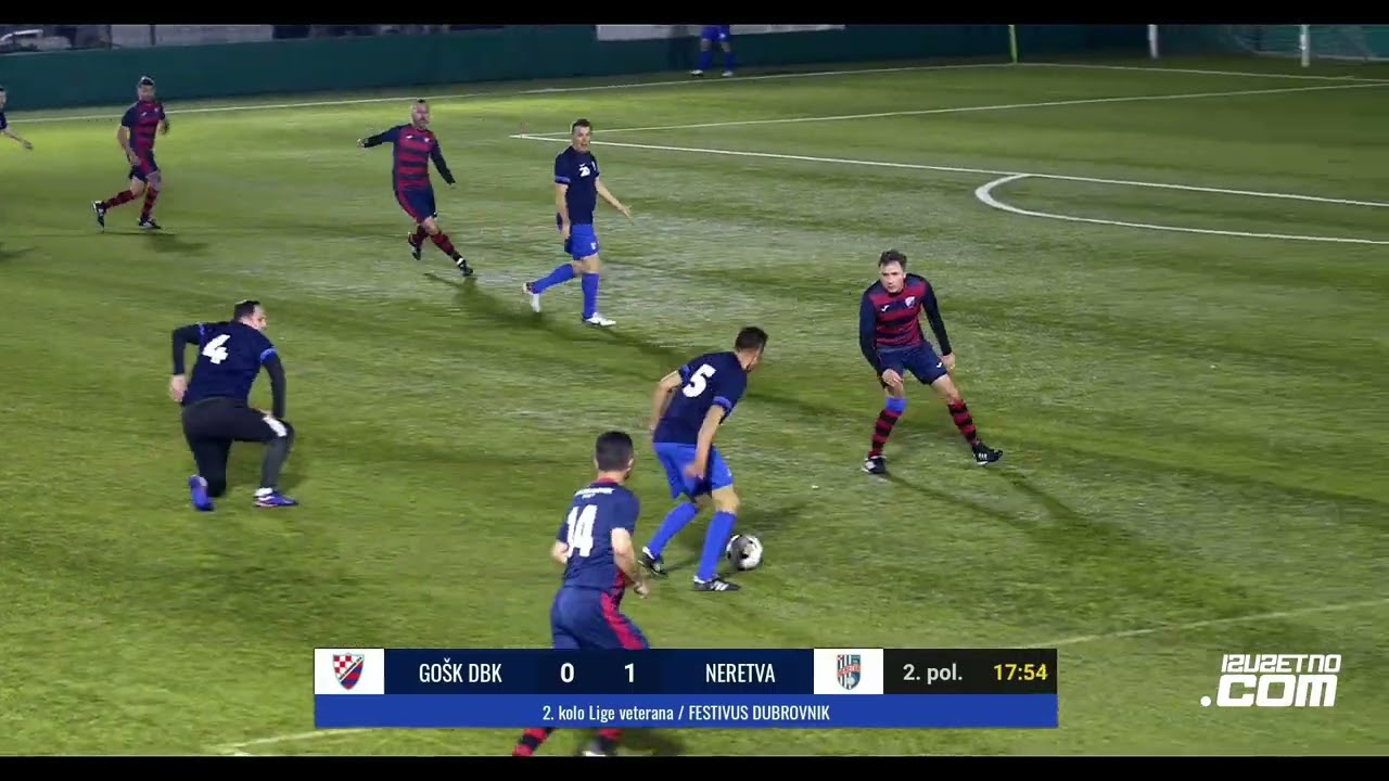 GOŠK DBK VETERAN '79 - NERETVA 0:1 (2. kolo Lige veterana, 18.3.2024.)