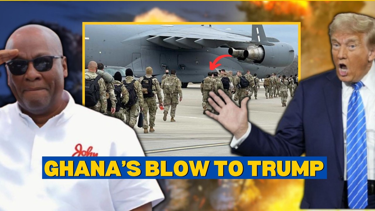 Ghana President John Mahama Ask US Troops to Leave.