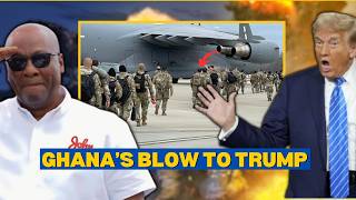 Ghana President John Mahama Ask US Troops to Leave.