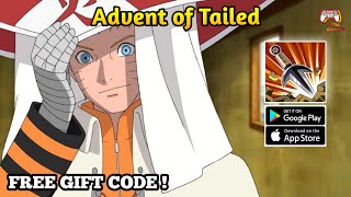 FREE GIFT CODE! Advent of Tailed - Naruto RPG Gameplay Android APK screenshot 3