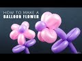 How to make a balloon flower