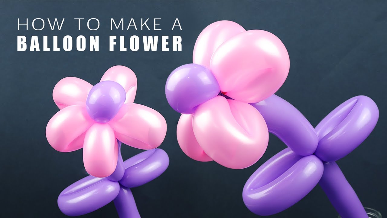 How to Make DIY Balloon Flowers