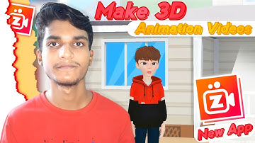How to Make 3D Animated Videos using Z-Cut || New 3D Animation App For Mobile