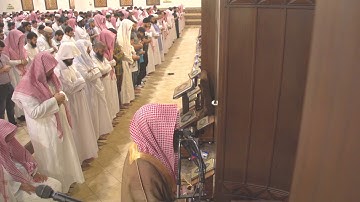 (وَإِذَا رَأَى الَّذِينَ ظَلَمُوا الْعَذَابَ) تلاوة من الليلة 19 للشيخ محمد اللحيدان رمضان 1440هـ