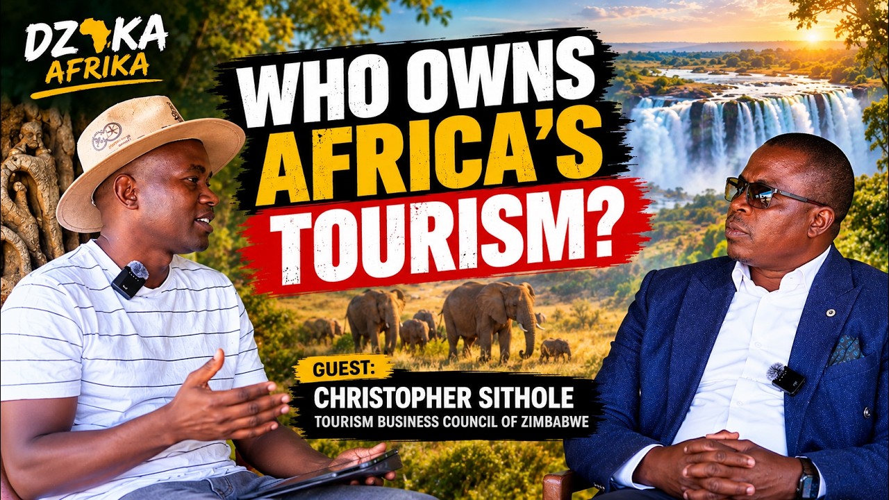 Still from Ep9 Who Owns Africa's Tourism Story? | Christopher Sithole | Dzoka Afrika