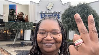 TWM/Ride&Chat/Blues City Thirft fabric gone/Best Thirft haul in awhile😁✌🏽