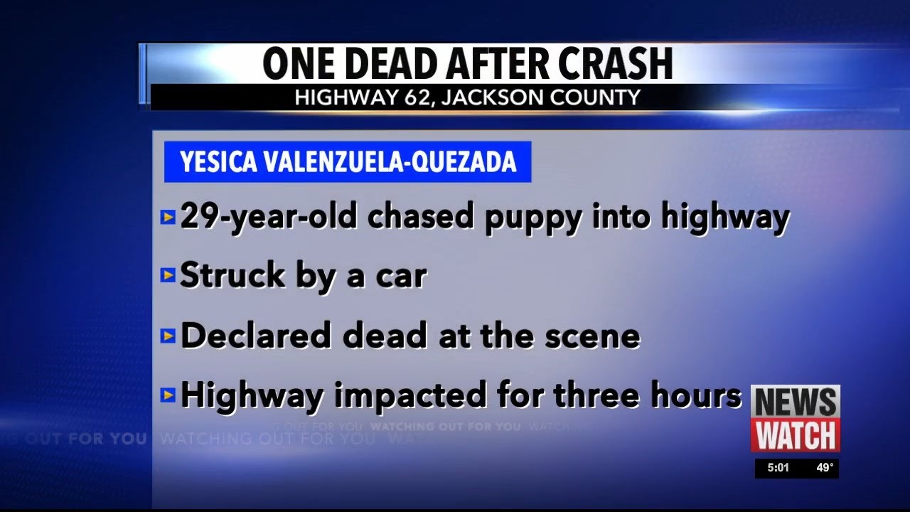 One dead after crash on Highway 62 - YouTube