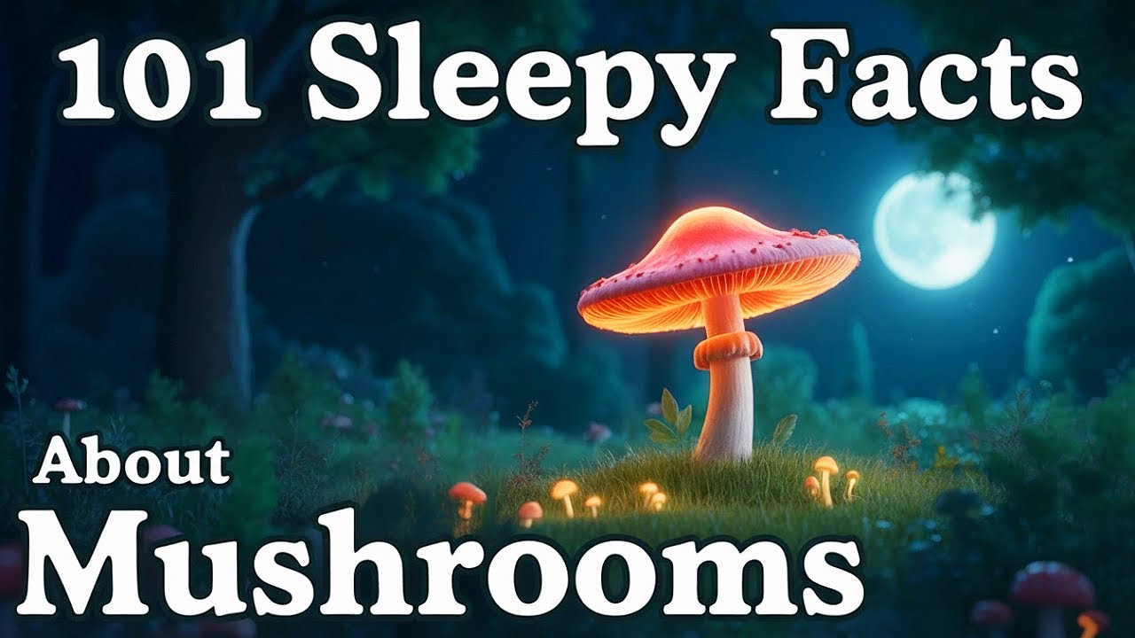 The Most Relaxing Facts About Mushrooms to Fall Asleep To
