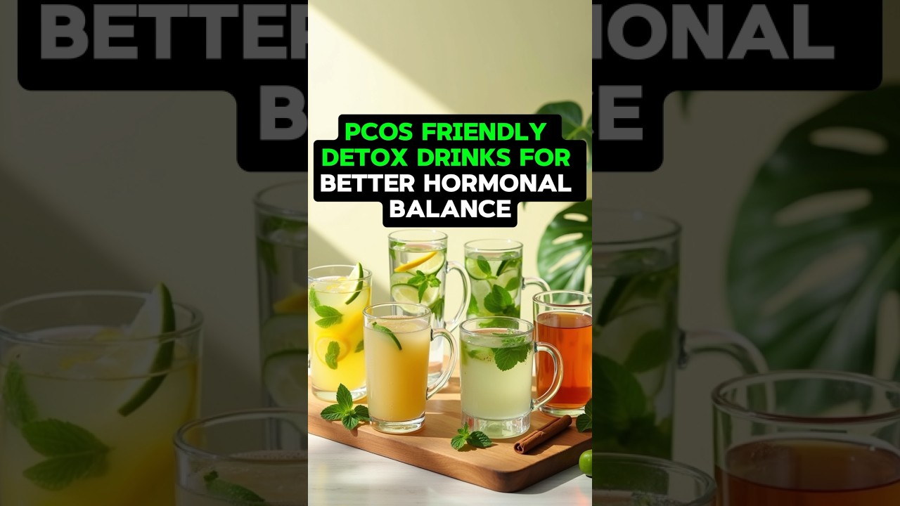 PCOS-Friendly Detox Drinks for Better Hormonal Balance 