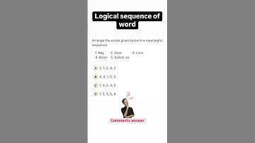 Number series Logical reasoning tricks sequence of words #reasoning #new #viralvideo #shorts #viral