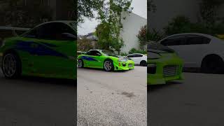 Fast & Furious Legends Supra & Eclipse At Cars & Coffee