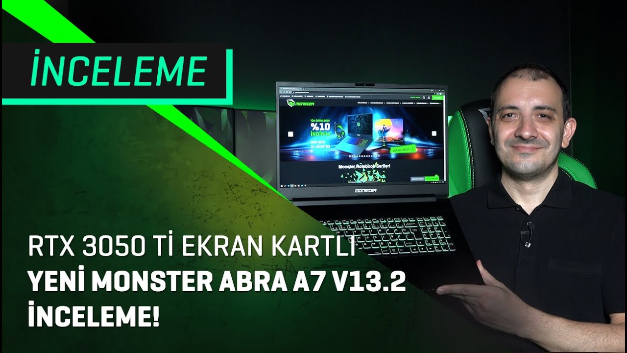 Abra A7 V13.2 17,3" Oyun Bilgisayarı | Monster Notebook