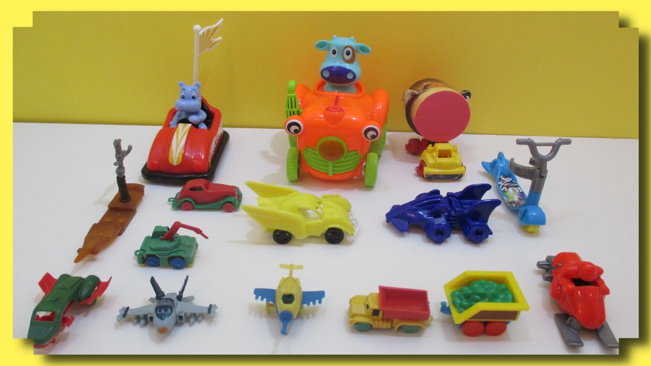 LEARN VEHICLE NAMES with Toy Cars Trucks & Airplanes Fun Educational