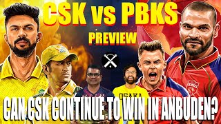 𝐀𝐍𝐎𝐓𝐇𝐄𝐑 𝐇𝐎𝐌𝐄 𝐖𝐈𝐍 𝐀𝐓 𝐃𝐄𝐍? IPL Chennai Super Kings vs Punjab Kings Preview | CSK vs PBKS | Pdoggspeaks