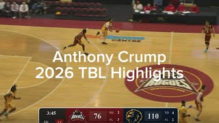 Anthony Crump 2026 TBL Highlights - Athletic Point Forward