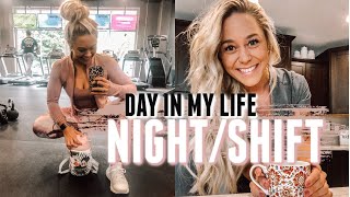 NIGHT SHIFT DAY IN THE LIFE // OCTOBER 2019 | Holley Gabrielle