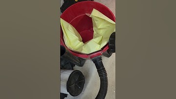 Cyclone Dust Collection Efficiency Test - Harbor Freight - Odd Man Projects #shorts