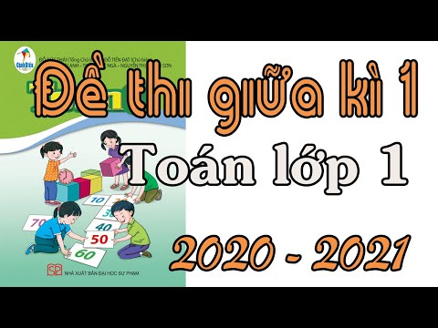 Video Đề thi giữa học kì 1 môn toán lớp 1 sách cánh diều... - youtube
