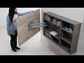 INGENIOUS SECRET AND SPACE SAVING FURNITURE THAT IS ON AN ENTIRELY NEW LEVEL