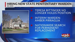 Penitentiary searches for new warden