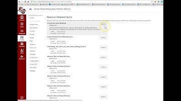 Restoring A Deleted File in Canvas