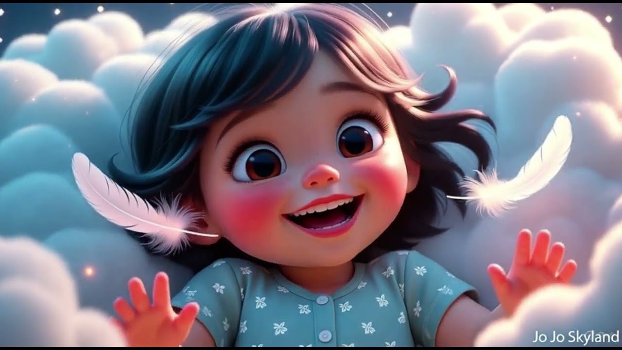 Dreamland Lullaby 🌙 | Soothing Bedtime Song for Kids | Gentle Nursery Rhyme